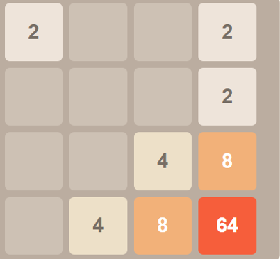 2048游戏
